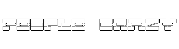 Better Retro Demo Outline  Free Fonts Download