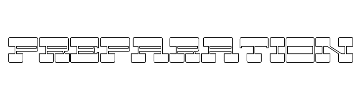 Better Retro Demo Outline  Free Fonts Download