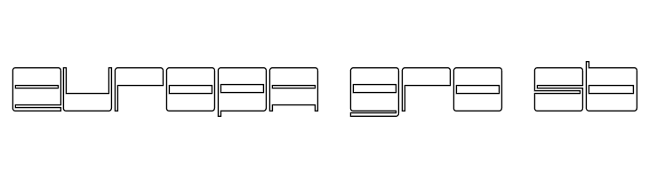 Better Retro Demo Outline  Free Fonts Download