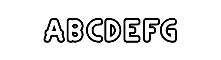 Atlanta Corner Demo Outline  Free Fonts Download