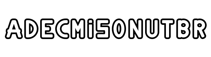 Atlanta Corner Demo Outline  Free Fonts Download