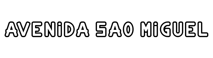 Atlanta Corner Demo Outline  Free Fonts Download