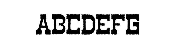 Black Team Demo Roughen  Free Fonts Download