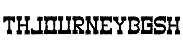 Black Team Demo Roughen  Free Fonts Download