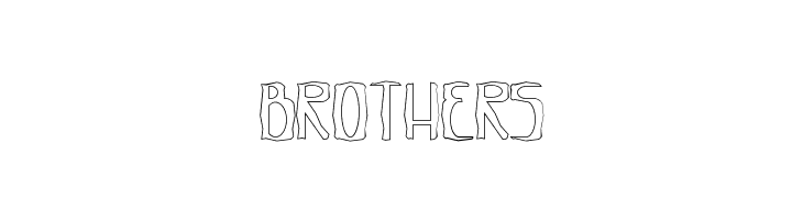 Crumpled Letter Demo Outline  Free Fonts Download