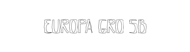 Crumpled Letter Demo Outline  Free Fonts Download