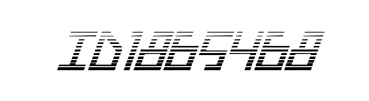 Bionic Type Grad Italic  Free Fonts Download