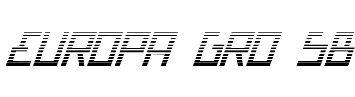 Bionic Type Grad Italic  Free Fonts Download
