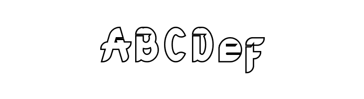 Game Tricks Demo Outline  Free Fonts Download