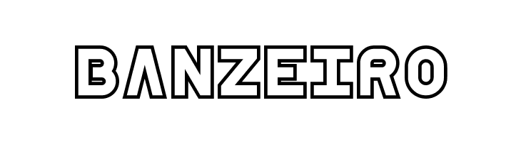 SkyMid Demo Outline  Free Fonts Download