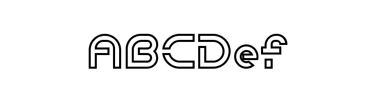 Downstream Demo Outline  Free Fonts Download