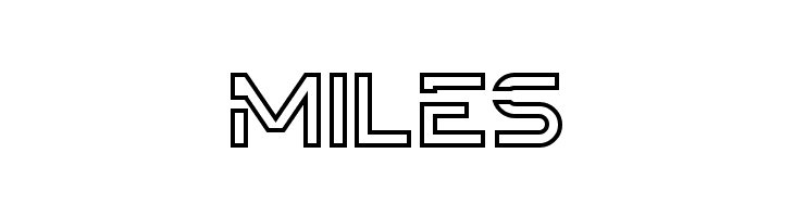 Downstream Demo Outline  Free Fonts Download