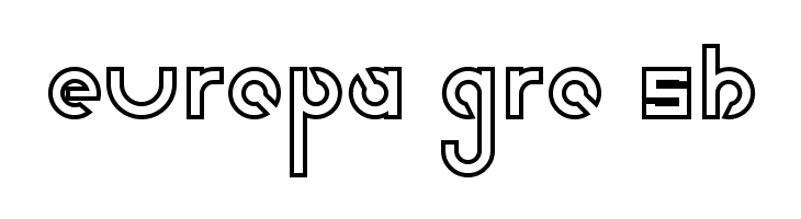 Downstream Demo Outline  Free Fonts Download