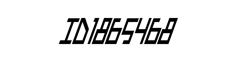 Bionic Type Cond Italic  Free Fonts Download