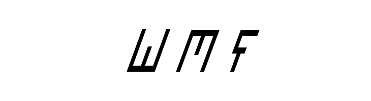 Bionic Type Cond Italic  Free Fonts Download