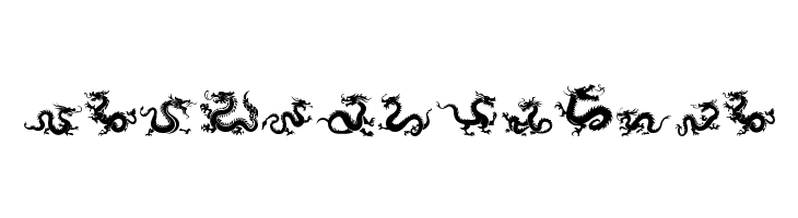 The Chinese Dragon of South ST  Free Fonts Download