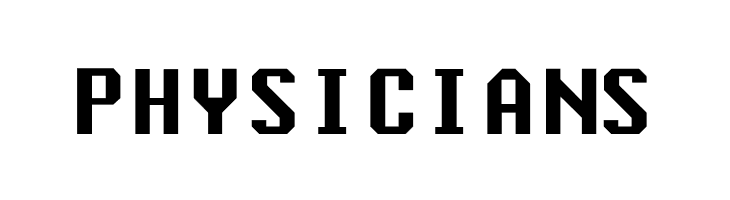PHYSICIANS ascsys Font