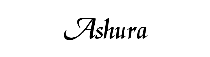 Ashura ElGar Font