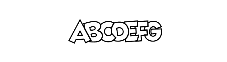Mickey Mouse Line PERSONAL USE Regular  Free Fonts Download