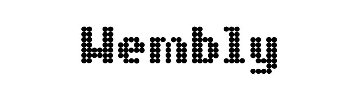 Dot Matrix Bold  Free Fonts Download