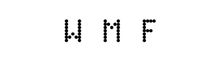 Dot Matrix  Free Fonts Download
