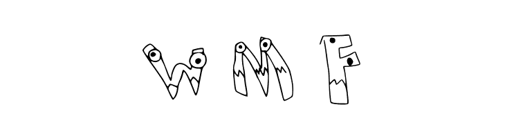 Monsterfont Regular  Free Fonts Download