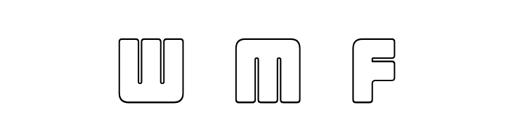 Urban Constructed Outline  Free Fonts Download