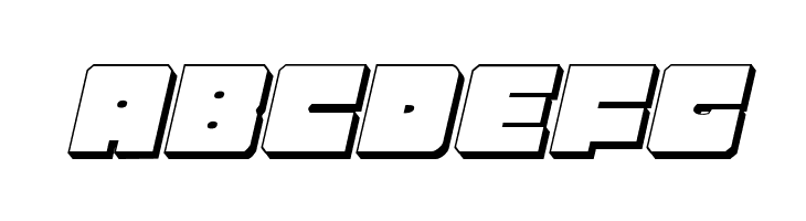 Lobo Tommy 3D Italic  Free Fonts Download