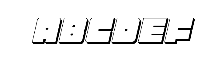 Lobo Tommy 3D Italic  Free Fonts Download