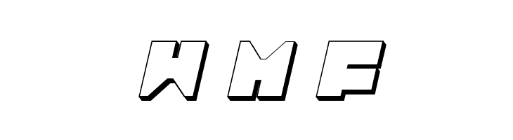 Lobo Tommy 3D Italic  Free Fonts Download