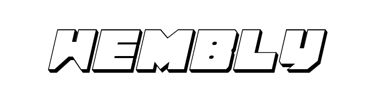 Lobo Tommy 3D Italic  Free Fonts Download