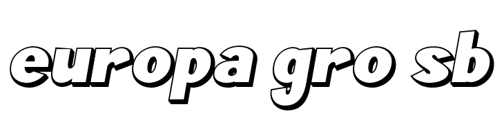 Komyca 3D free version Italic  Free Fonts Download