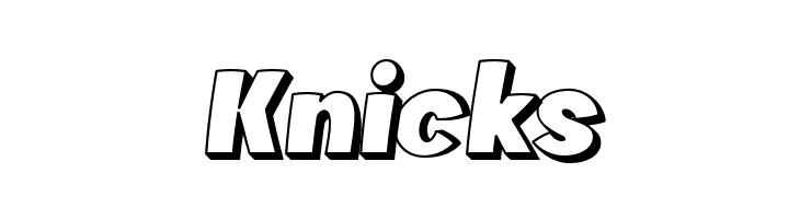 Chopic 3D Free version Regular  Free Fonts Download