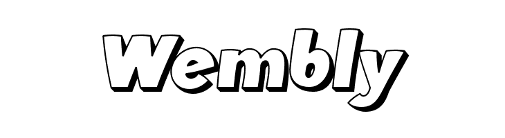 Chopic 3D Free version Regular  Free Fonts Download