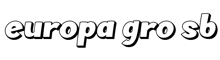Chopic 3D Free version Regular  Free Fonts Download