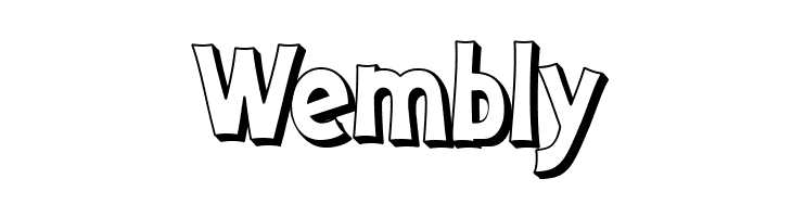 Chomiku 3D Regular  Free Fonts Download