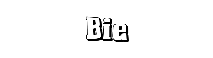 Chomixi 3D Regular  Free Fonts Download