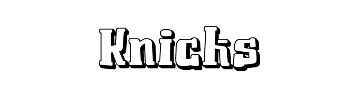 Chomixi 3D Regular  Free Fonts Download
