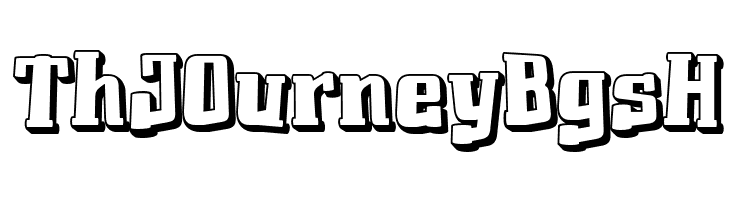Chomixi 3D Regular  Free Fonts Download