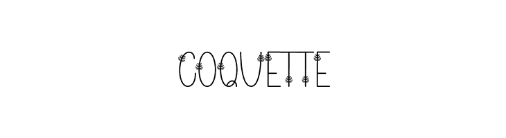 Leaves Flower  Free Fonts Download