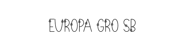 Leaves Flower  Free Fonts Download