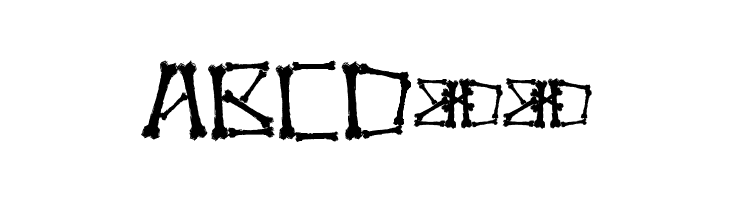 Bonez Demo  Free Fonts Download