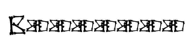 Bonez Demo  Free Fonts Download