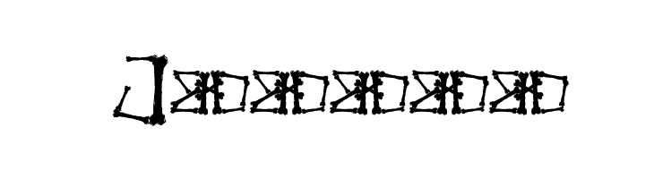 Bonez Demo  Free Fonts Download