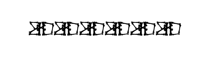 Bonez Demo  Free Fonts Download