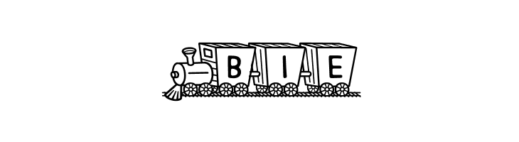 Train Letters Demo  Free Fonts Download