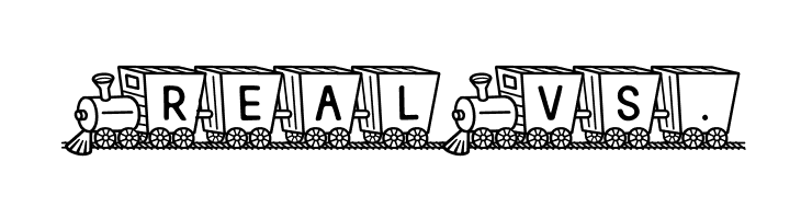 Train Letters Demo  Free Fonts Download