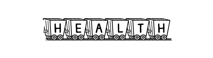 Train Letters Demo  Free Fonts Download
