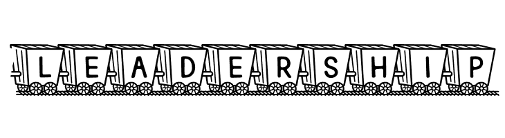 Train Letters Demo  Free Fonts Download