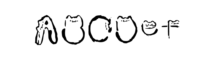 Cat Regular  Free Fonts Download
